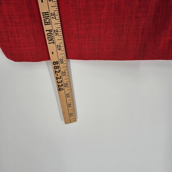 Vintage Deadstock International Scene Red Pure Linen Double Breasted Blazer NWT - Picture 4 of 6